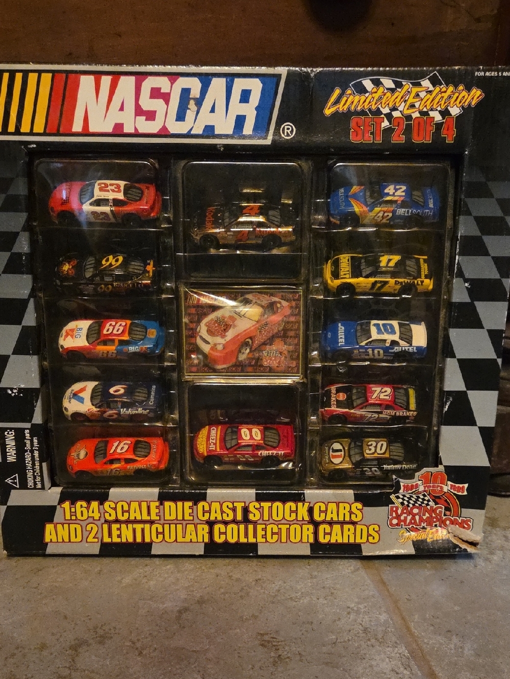 Nascar 2 Of 4 1:64 Die Cast Cars